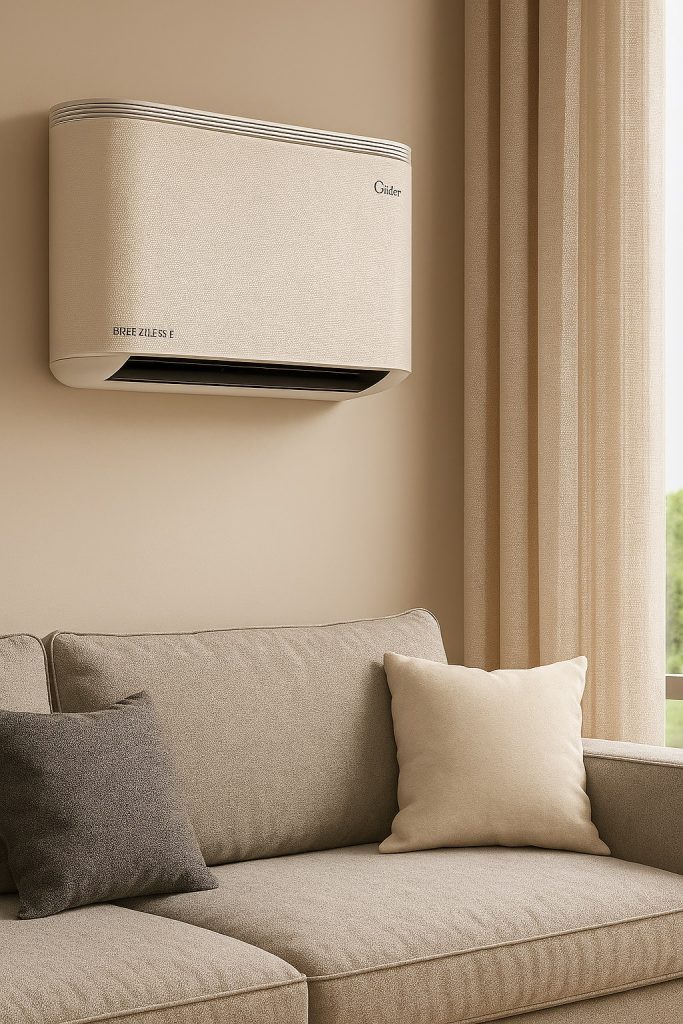 MIDEA BREEZELESS E – tylus, išmanus ir efektyvus šilumos siurblys jūsų namams