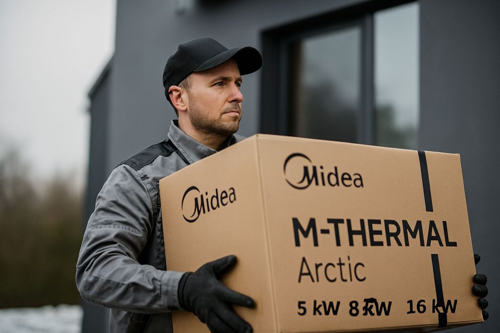 Midea M-Thermal Arctic — pažangus šilumos siurblys oras-vanduo