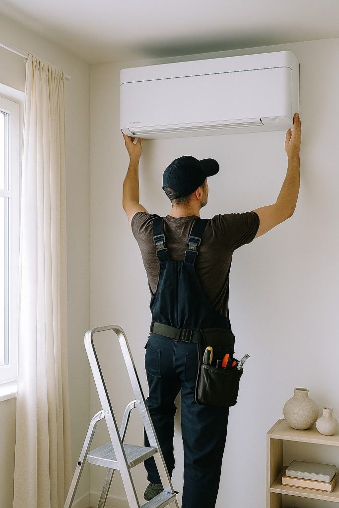 Daikin Stylish mmontavimas