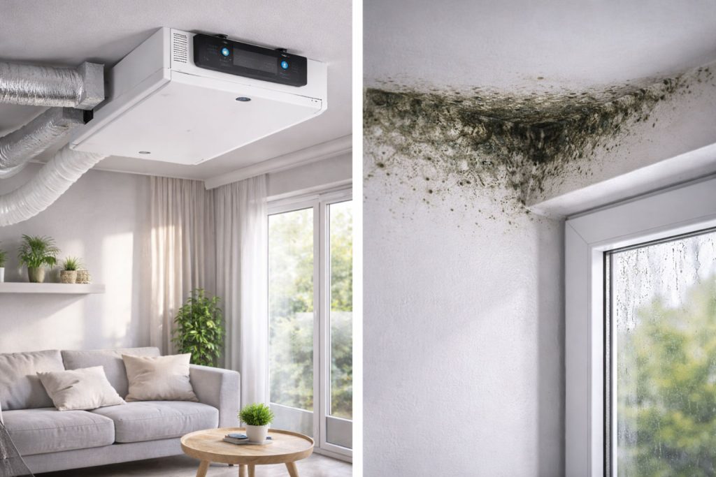 Kaip rekuperacija padeda išvengti pelėsio namuose