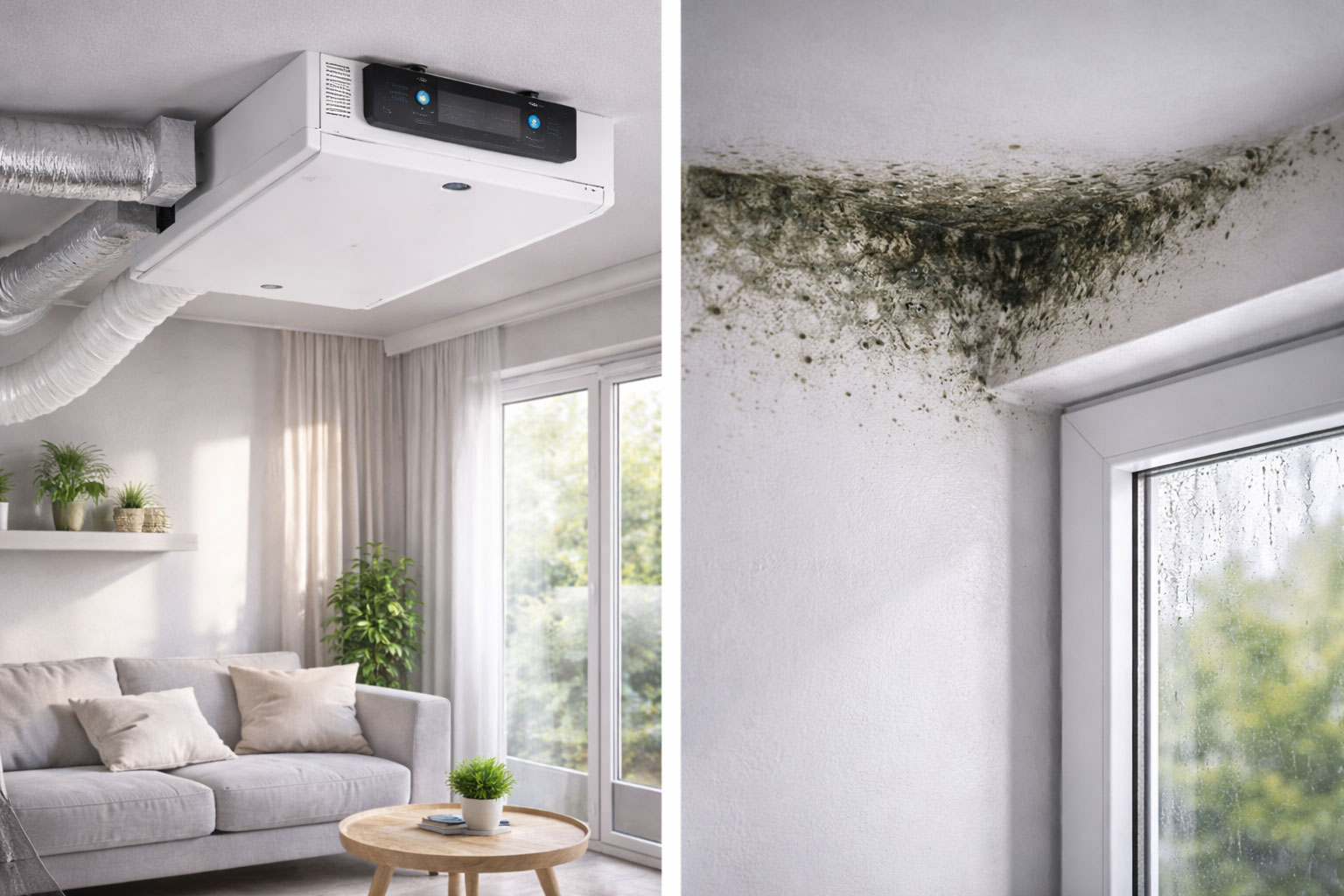 Kaip rekuperacija padeda išvengti pelėsio namuose