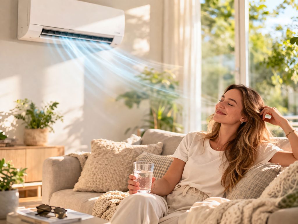Efektyvus oro kondicionieriaus naudojimas karštą vasarą – patarimai