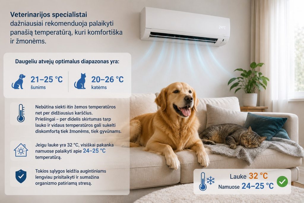 Oro temperatūra gyvūnams