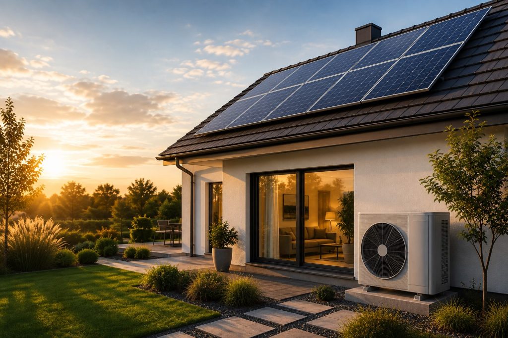 Šilumos siurbliai ir saulės elektrinė – kaip maksimaliai sumažinti šildymo išlaidas?