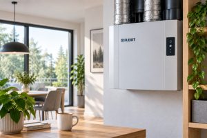 Kiek elektros sunaudoja Flexit rekuperatorius per metus?