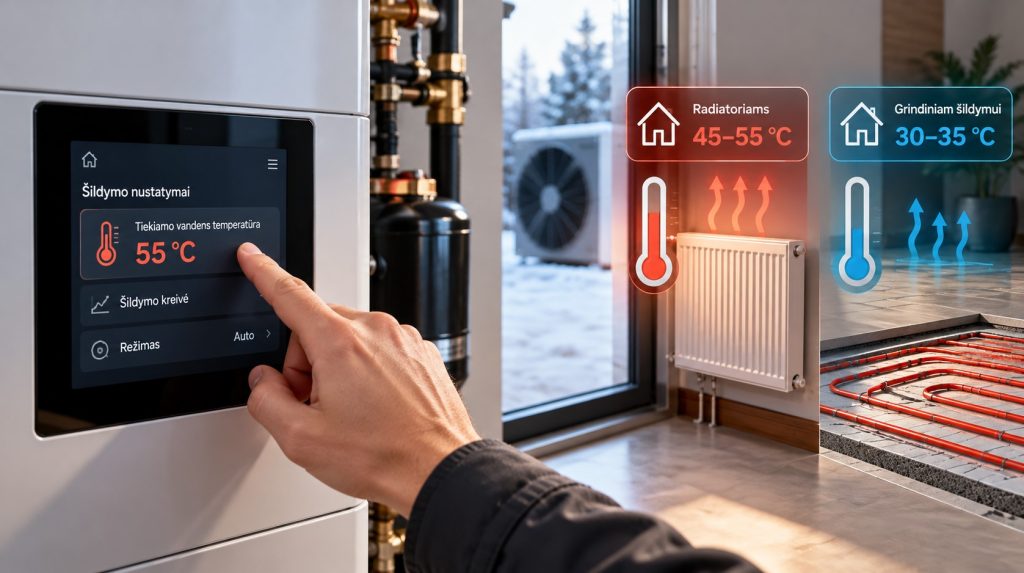 Per aukšta vandens temperatūra didina elektros sąnaudas